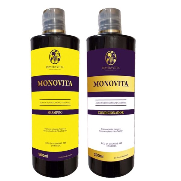 Kit Monovira Shampoo e Condicionador Resvera Vitta